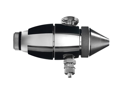 Direct air spray humidifiers